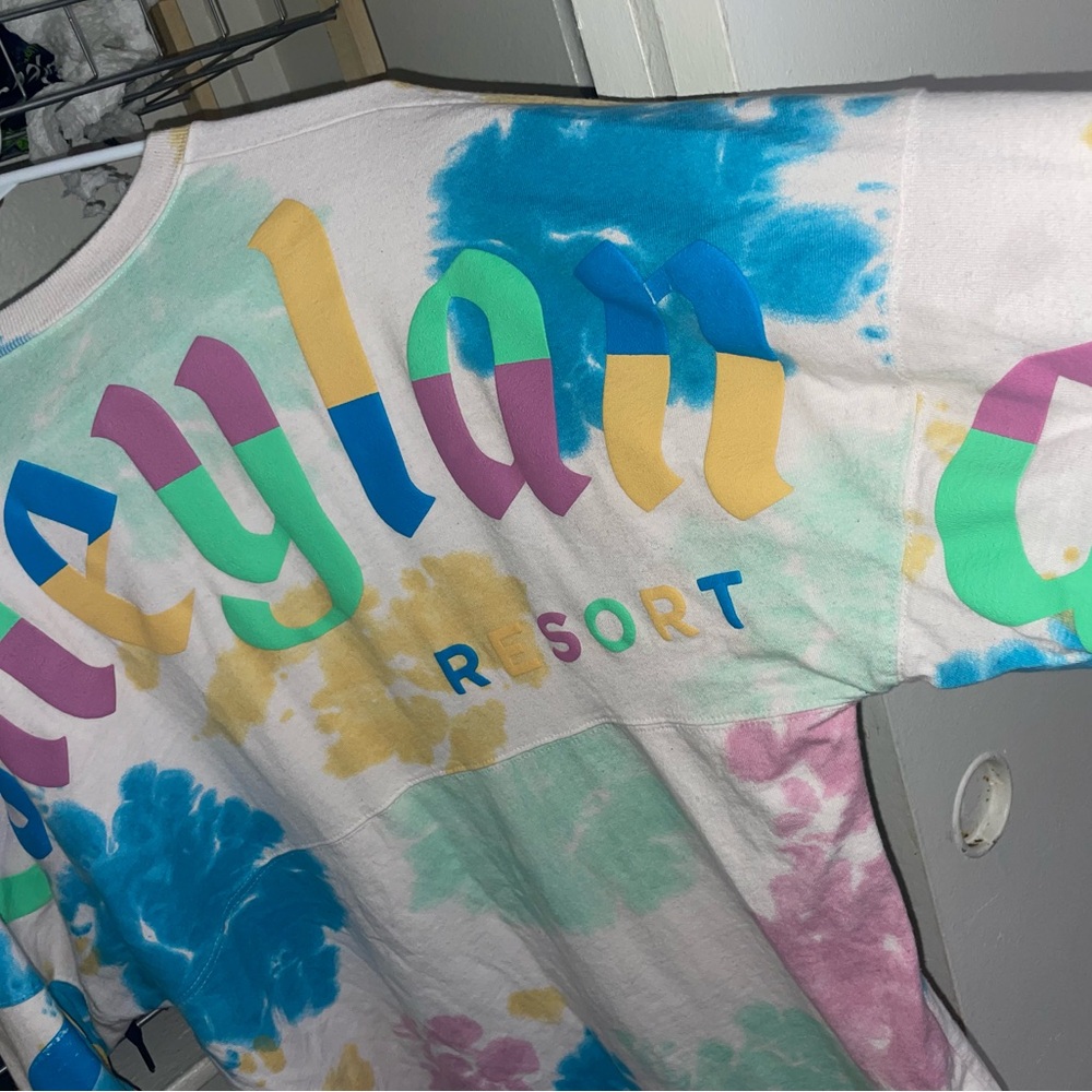 Disneyland Resort tie-dye shirt - Picture 4 of 4